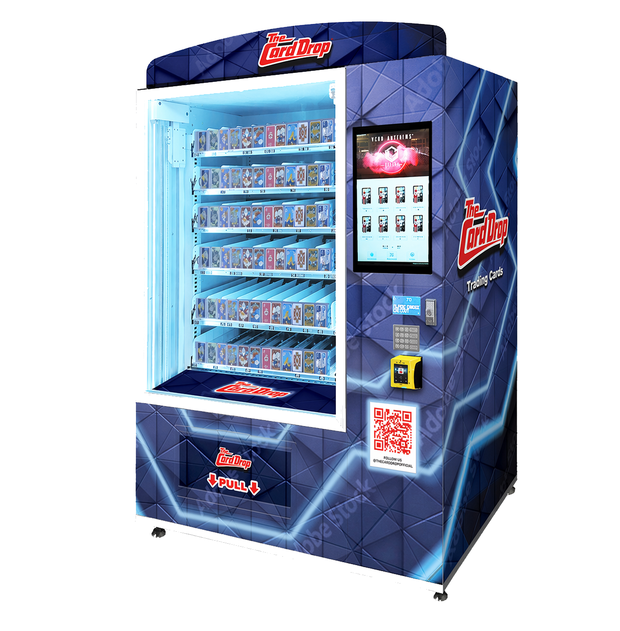 The Card Drop trading card vending machine